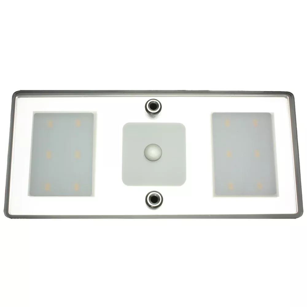 Lunasea LED Ceiling/Wall Light Fixture – Touch Dimming – Warm White – 6W [LLB-33CW-81-OT]