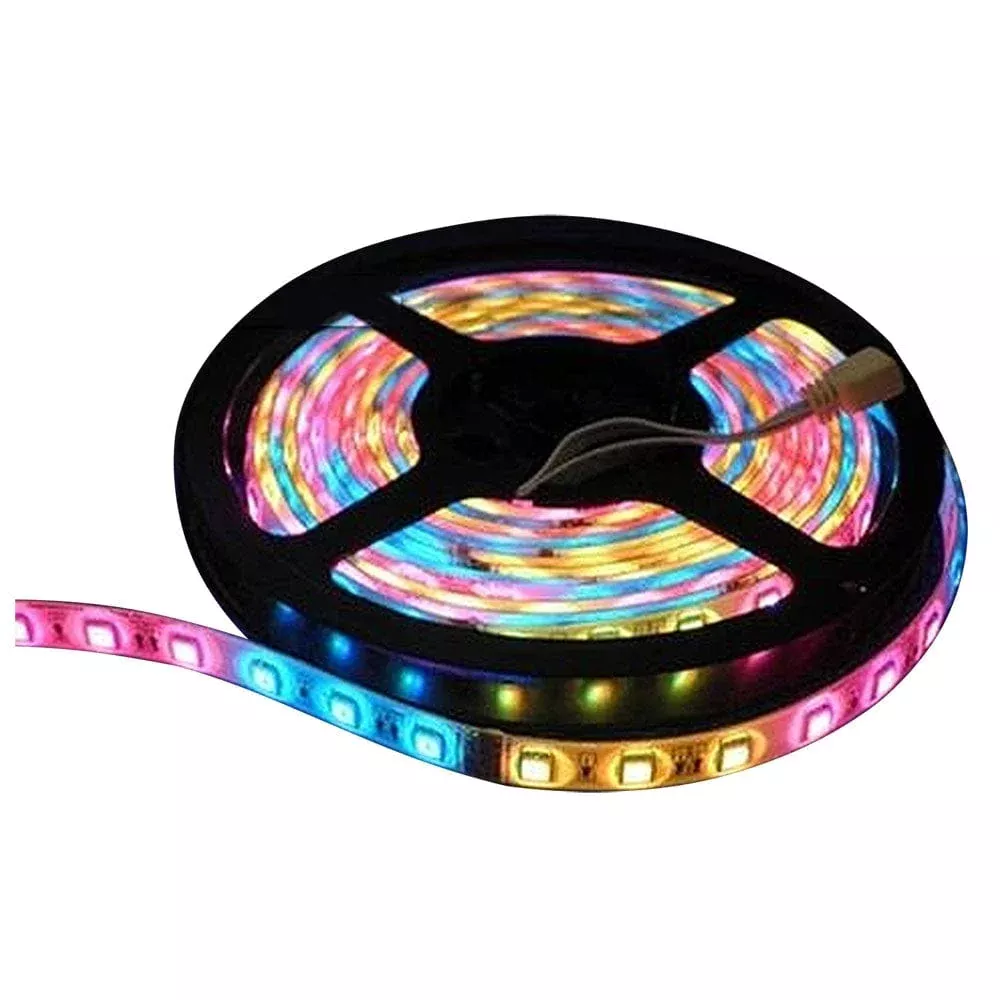 Lunasea Waterproof IP68 LED Strip Lights – Red/Green/Blue – 5M