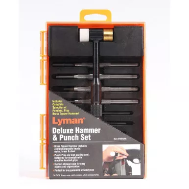Lyman 7031298 Deluxe Hammer and Punch Set