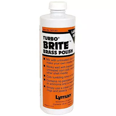 LYMAN 7631361 TURBO BRITE BRASS POLISH