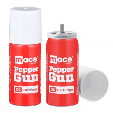 Mace 80421 PepperGun OC Refill Cartridges (2 Pack)