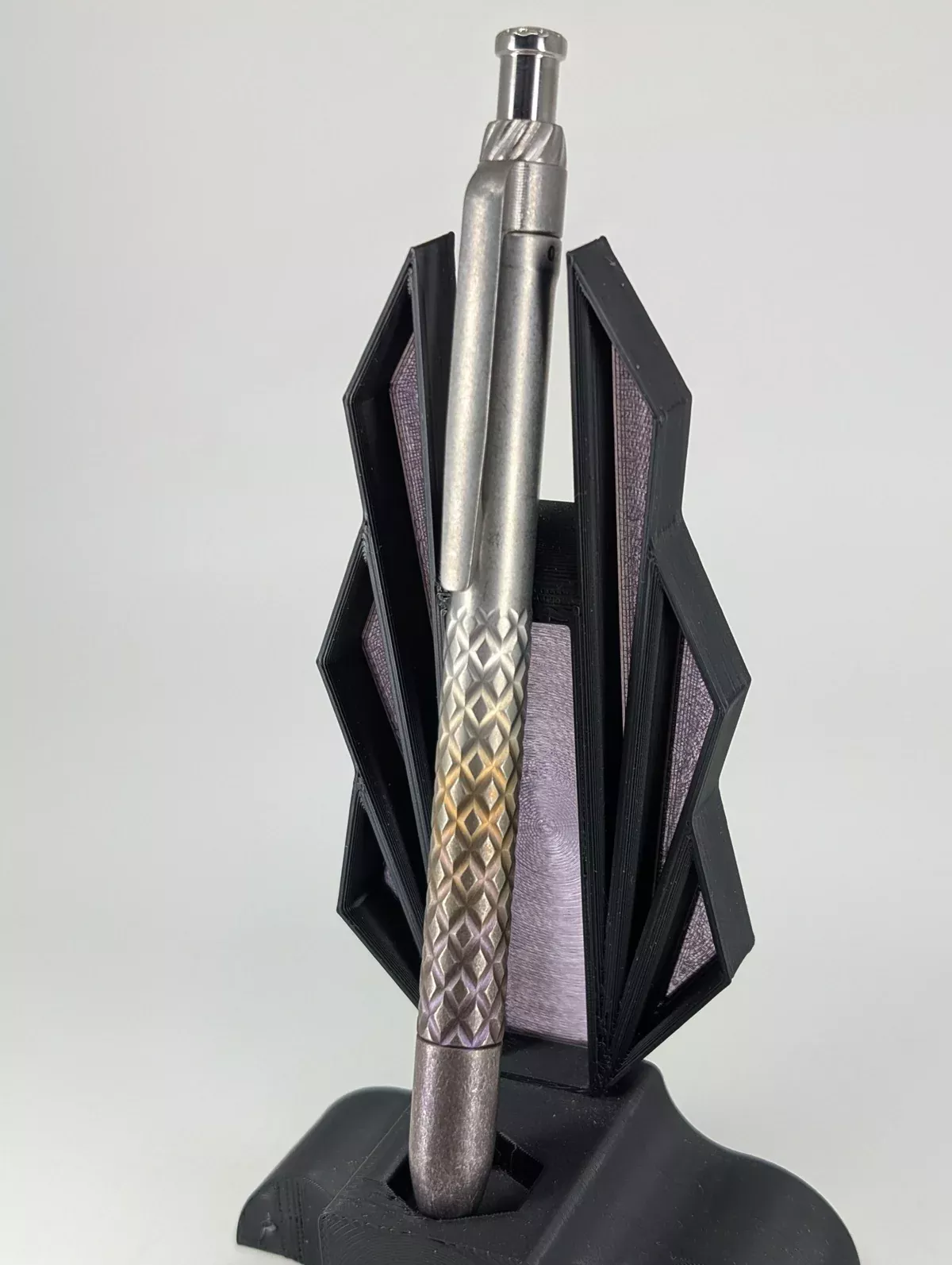 MachineWise ROTA Click Titanium Ballpoint Pen