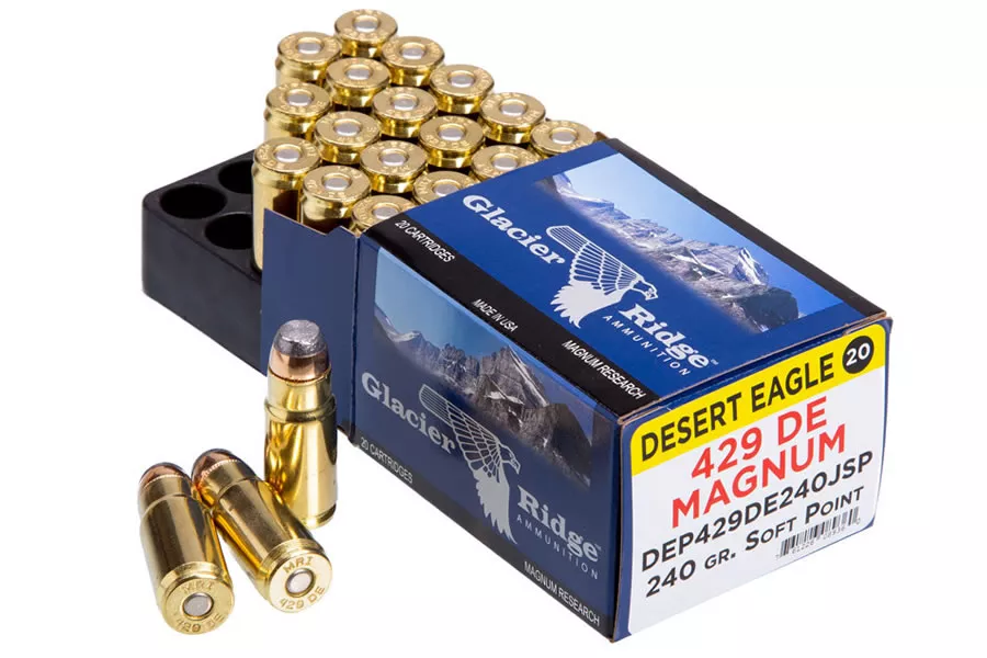 Magnum Research  .429 DE Magnum 240 gr Jacketed Soft Point 20/Box