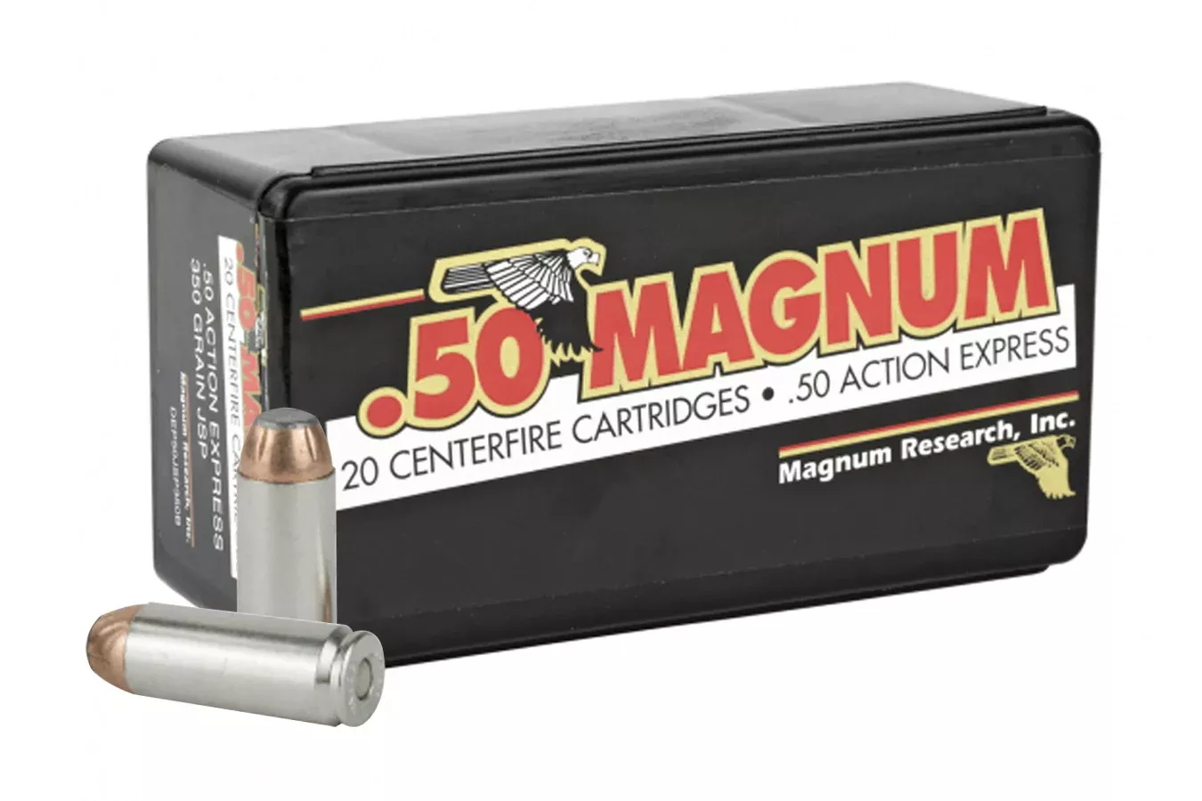 Magnum Research  50 Action Express 350 gr JSP Desert Eagle Ammunition 20/Box