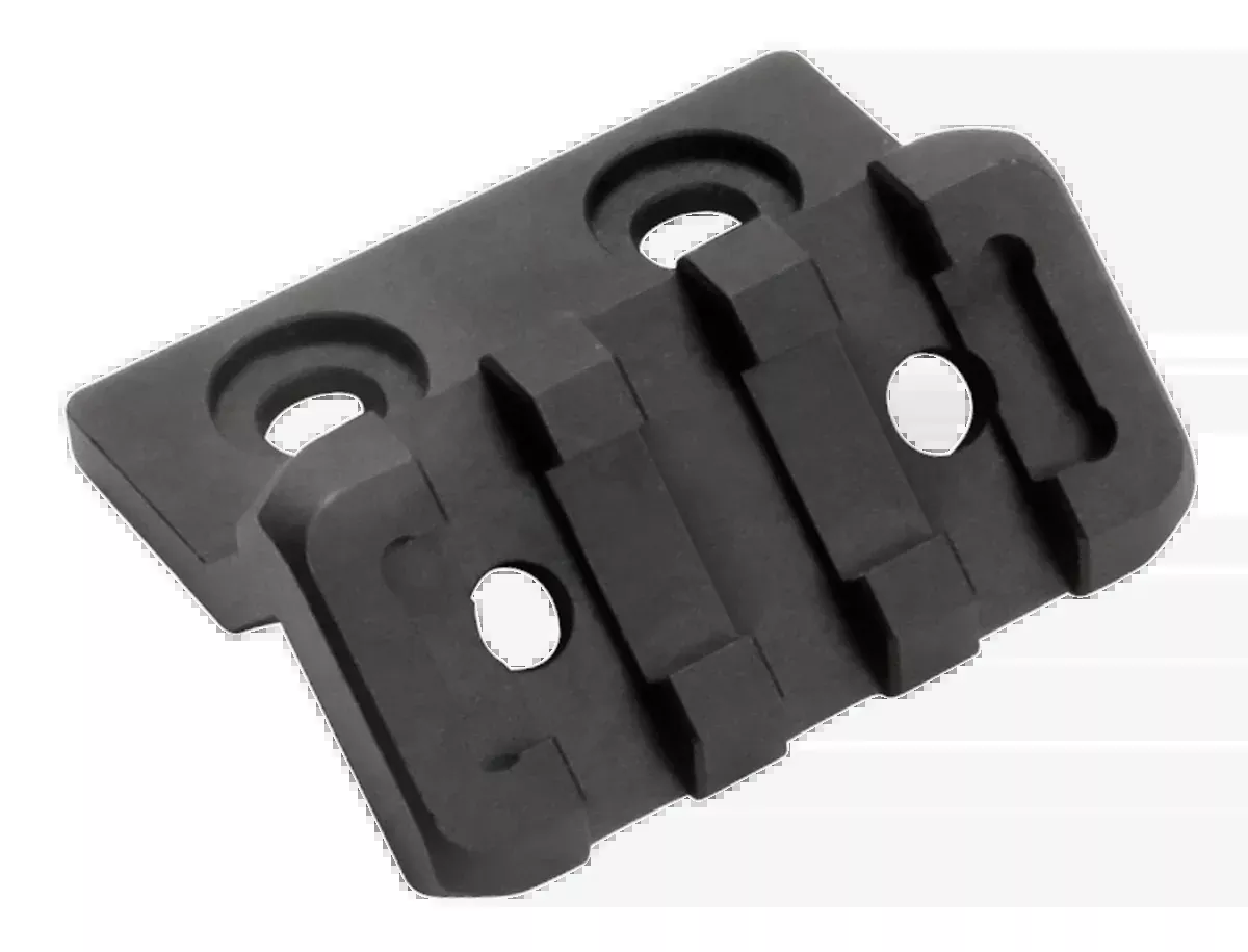 Magpul M-LOK Offset Light/Optic Mount, Ambidextrous Mil-Spec Aluminum, Black – MAG604-BLK