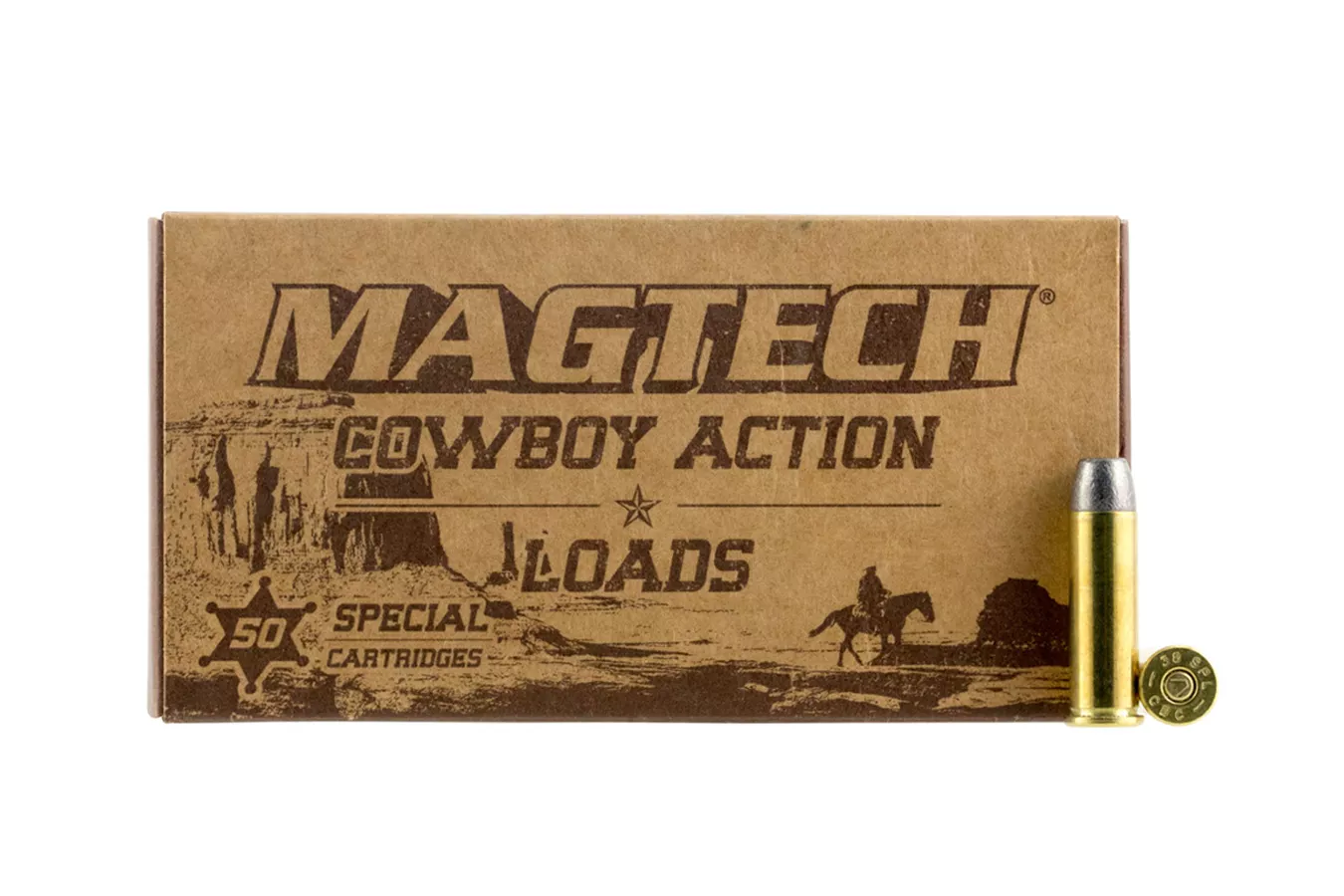 Magtech  44-40 Win 200 gr Lead Flat Nose Cowboy Action Loads 50/Box