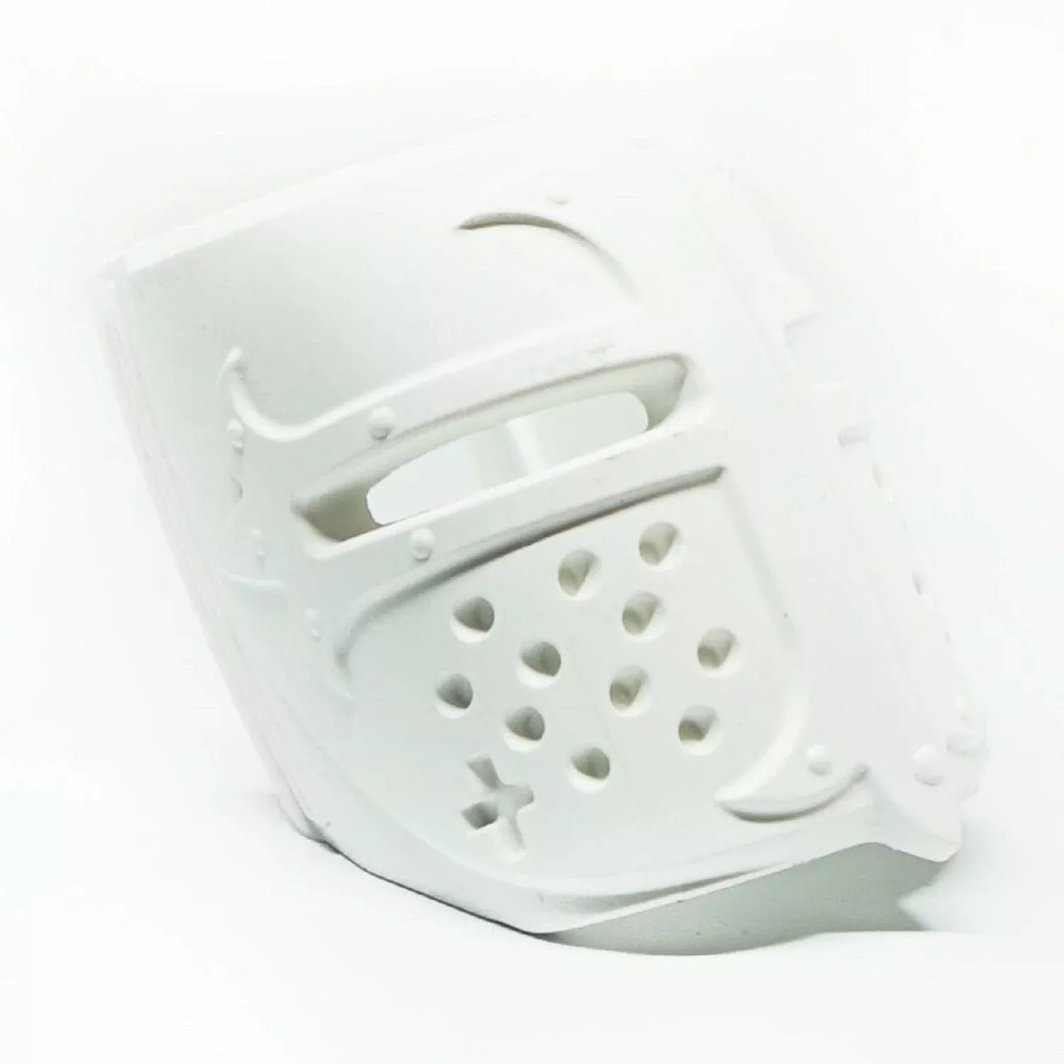 Mako Mojo Replaceable DecoCavalier - Medieval Helmet White