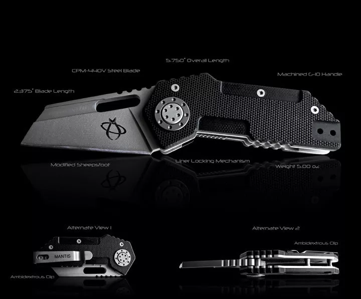 Mantis Knives MT Pit Boss Folding Knife