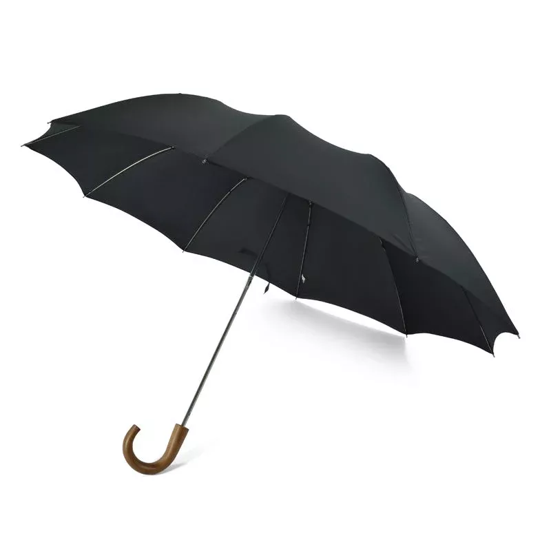 Maple Crook Telescopic Automatic Umbrella