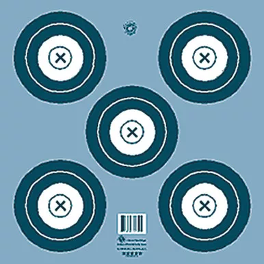 Maple Leaf Target Face Nfaa Indoor 5-spot 100 Pk.