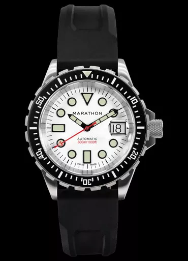 Marathon Diver's Automatic OSAR-D Arctic Edition Rubber
