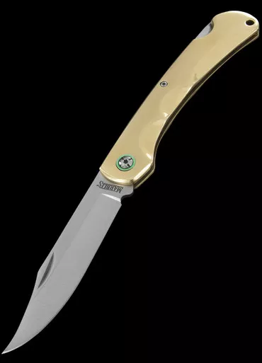 Marbles VG10 Brass Lockback Folding Knife