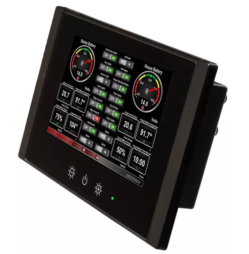 Maretron 8″ Vessel Monitoring & Control Touchscreen• TSM810C-01