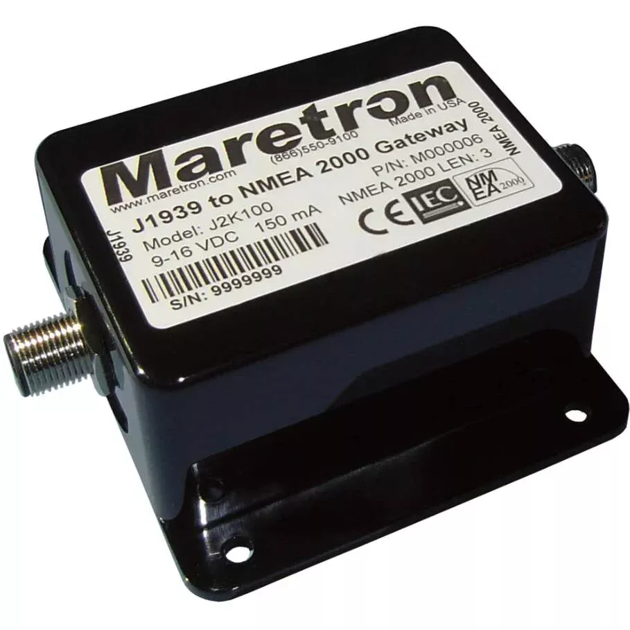 Maretron J1939 to NMEA2000 Converter• J2K100-01