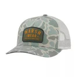 Marsh Wear Alton Camo Trucker Hat – Green Mallard Camo