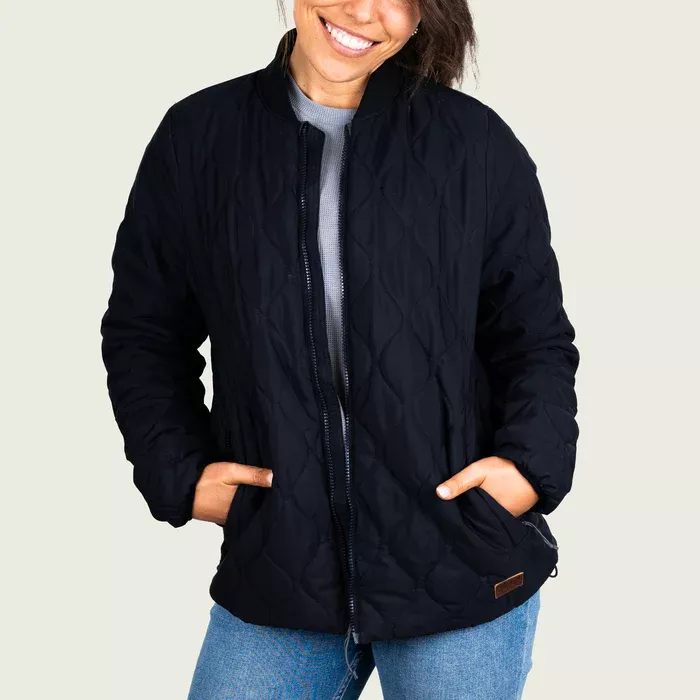 Marsh Wear Women’s Barnwell Puff Jacket – Black #WWJ01