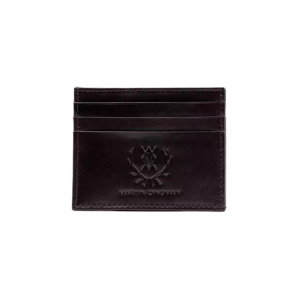 Martin Dingman Lodge Edward Saddle Leather Executive ID Card Case