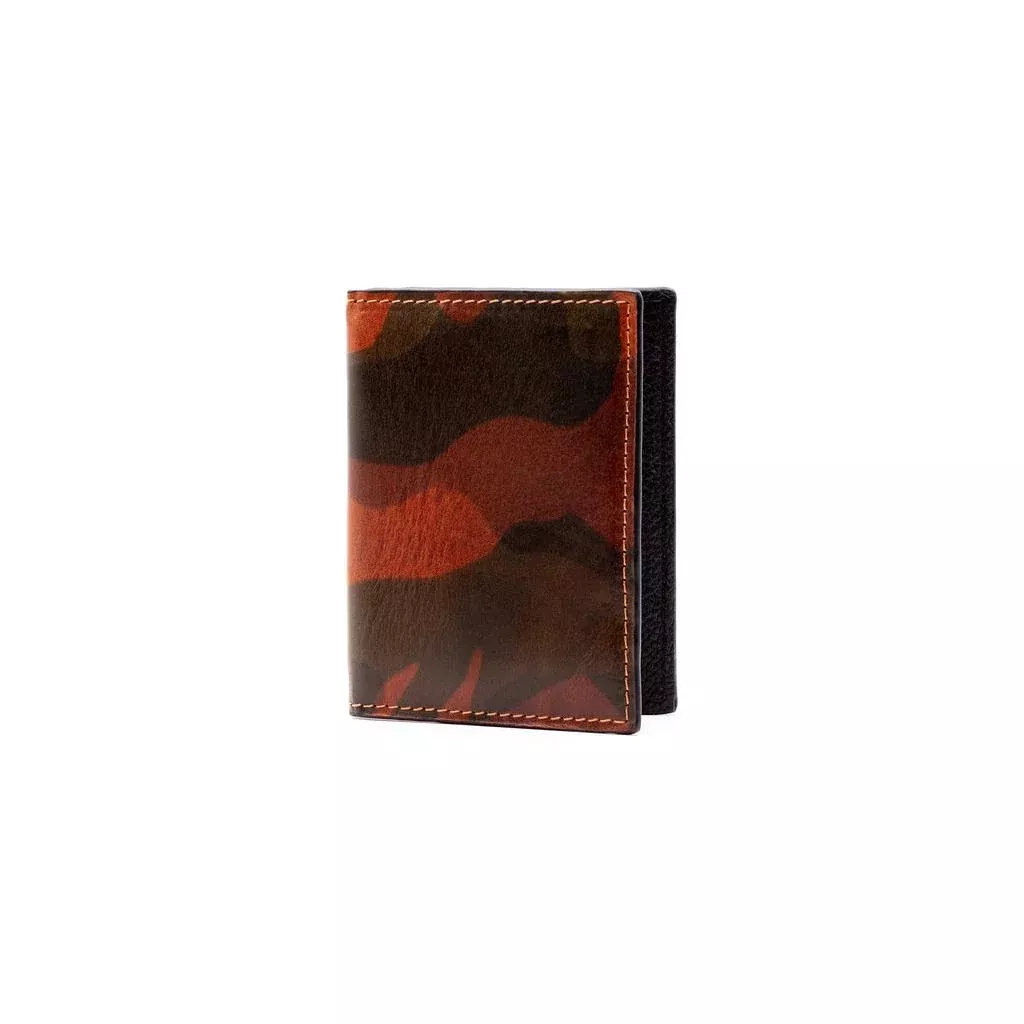 Martin Dingman Lodge Hemingway Saddle Leather ID Wallet