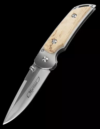 Marttiini Folder Curly Birch