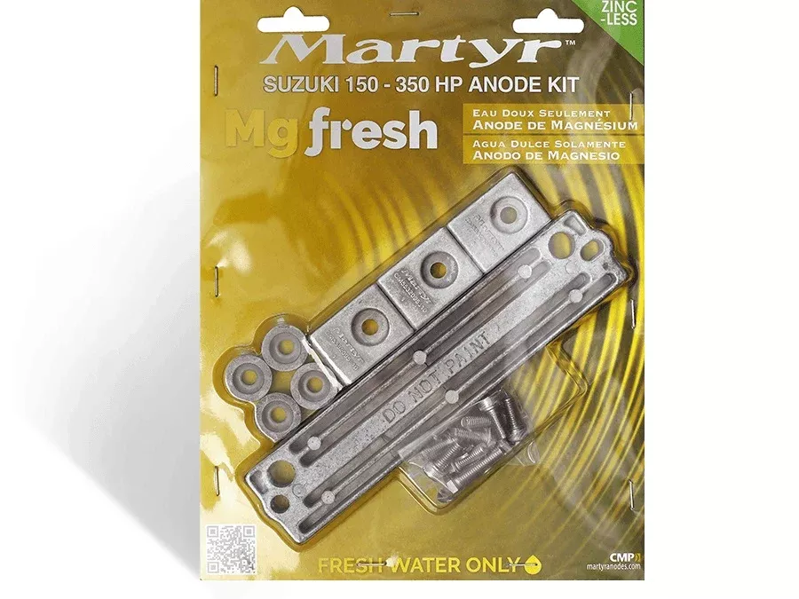 Martyr Suzuki 150-350 HP Anode Kit - Fresh Water• CMSZ150350KITM
