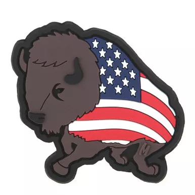 Maxpedition BISNC American Bison Morale Patch - Full Color - 3.25" x 2.50"