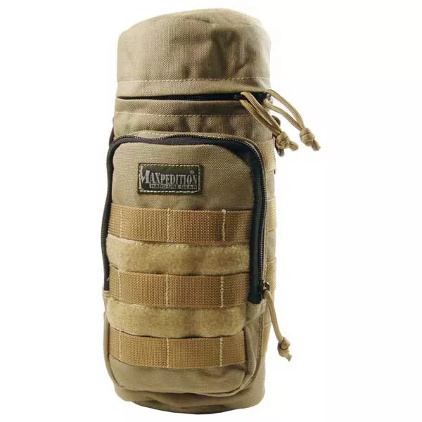 Maxpedition Bottle Holder 10.0 x 4.0 in Black