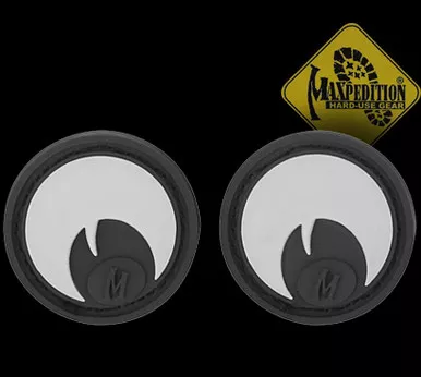 Maxpedition Googly Eyes 3d PVC Morale Patch
