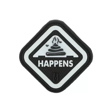 Maxpedition PVCPATCH-ITHPZ It Happens Morale Patch - Glow - 2" x 2"