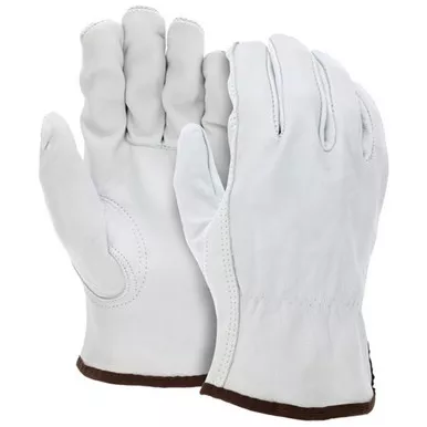 MCR Safety 36133 CV Grade Grain Goatskin Leather Drivers Work Gloves