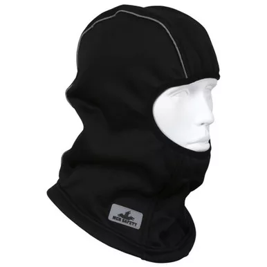 MCR Safety BLCV 250g Polyester Fleece Lined Balaclava w/ Reflective Binding,OSFA