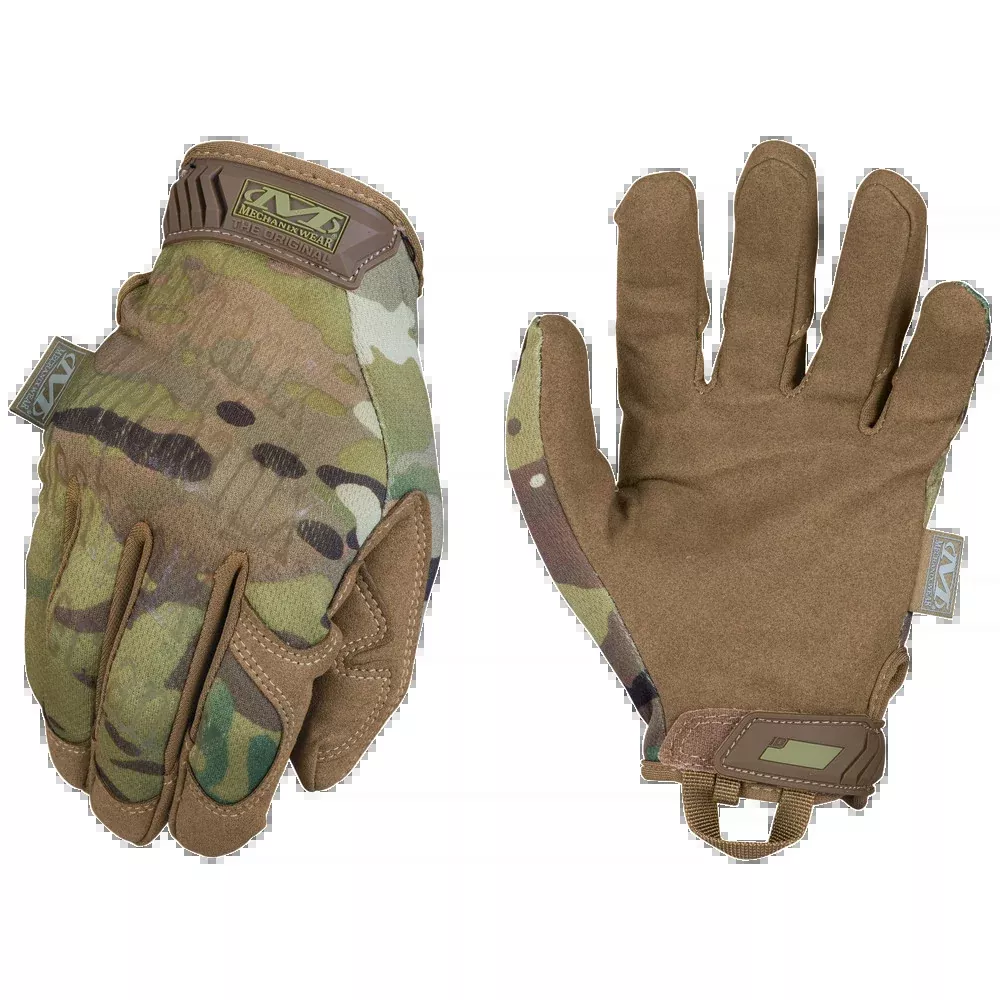Mechanix Wear Original Tactical Gloves, MultiCam, Synthetic Leather, Touchscreen, MG78009