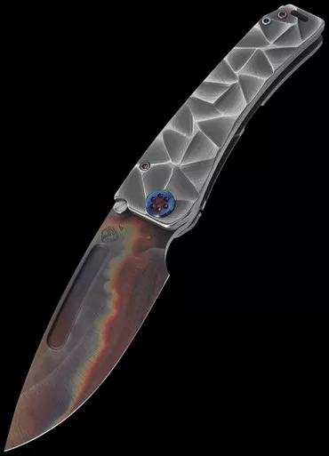 Medford H Vulcan Stained Glass Folding Knife
