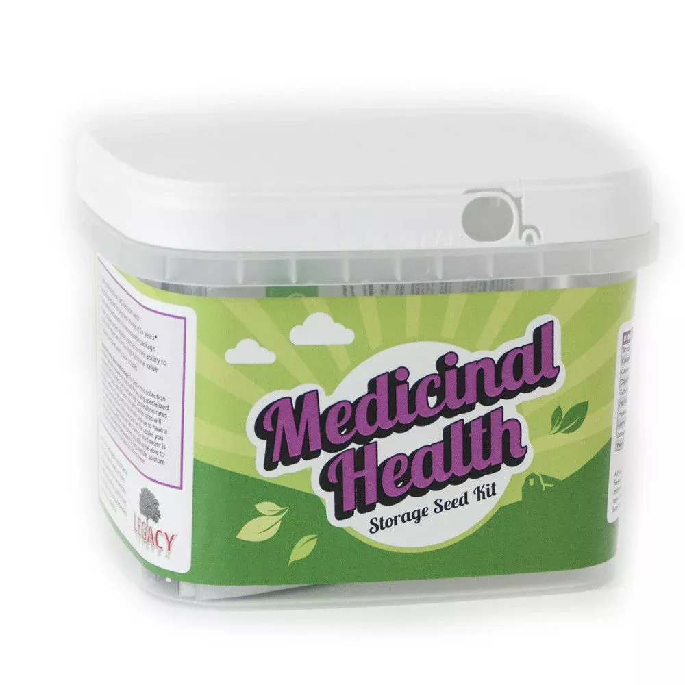 Medicinal Herb Garden Storage Seeds