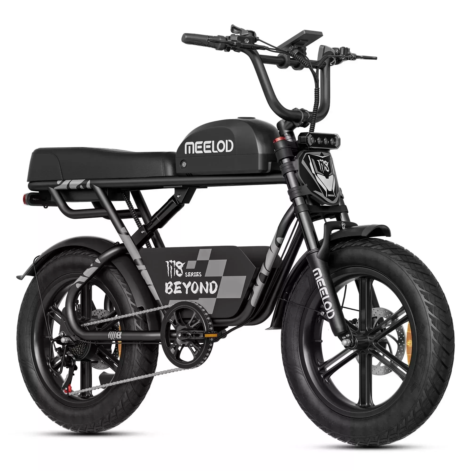 MEELOD M8 Fat Tire Ebike - Long Range