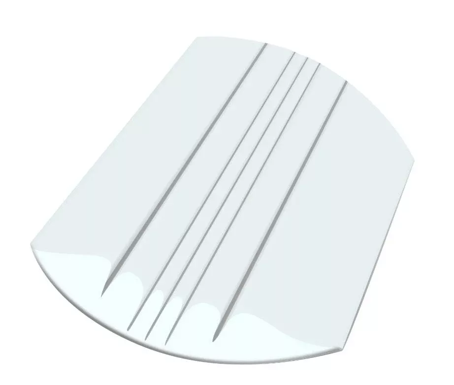 Megaware Keelguard 7′ L White Keel Protector• 20107