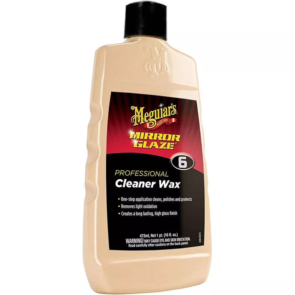 Meguiar's M6 Mirror GlazeCleaner Wax - 16oz - M0616
