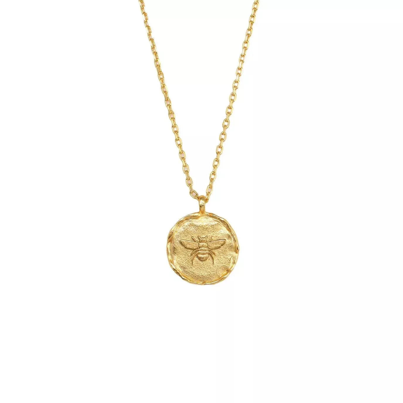 Meliora Bee Medallion Necklace