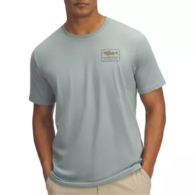 Men's Ua Walleye Short Sleeve Silica Green--coyote