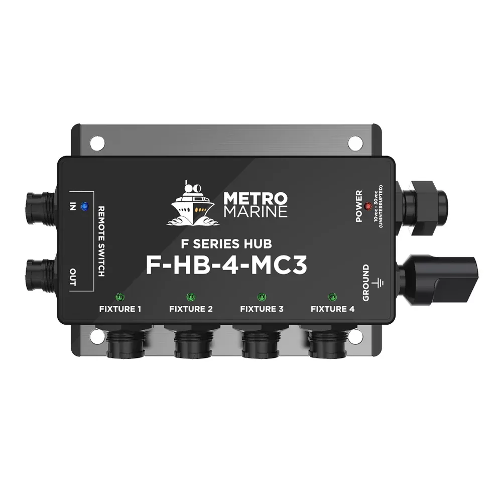 Metro Marine Single Color Hub – 4 Outputs