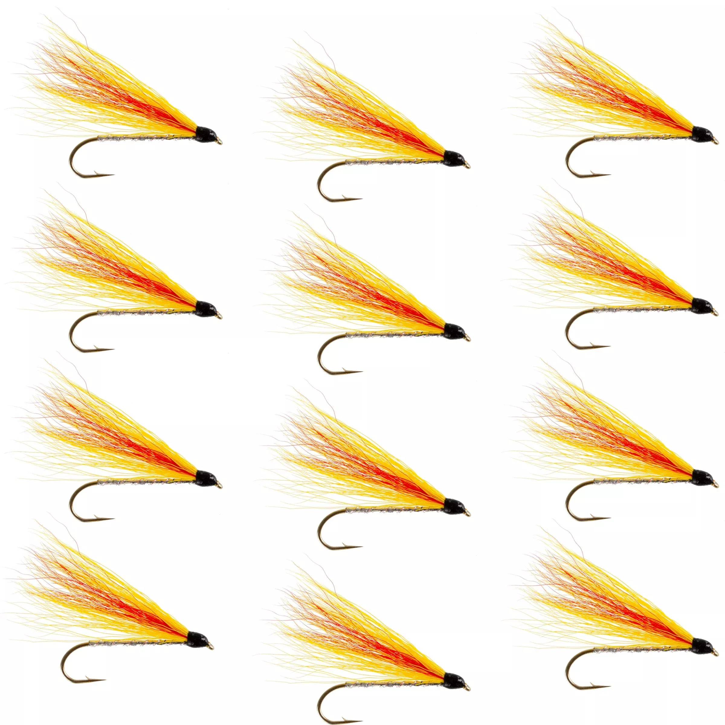 Mickey Finn Classic Streamer Flies – Set of 12 – Hook Size 4
