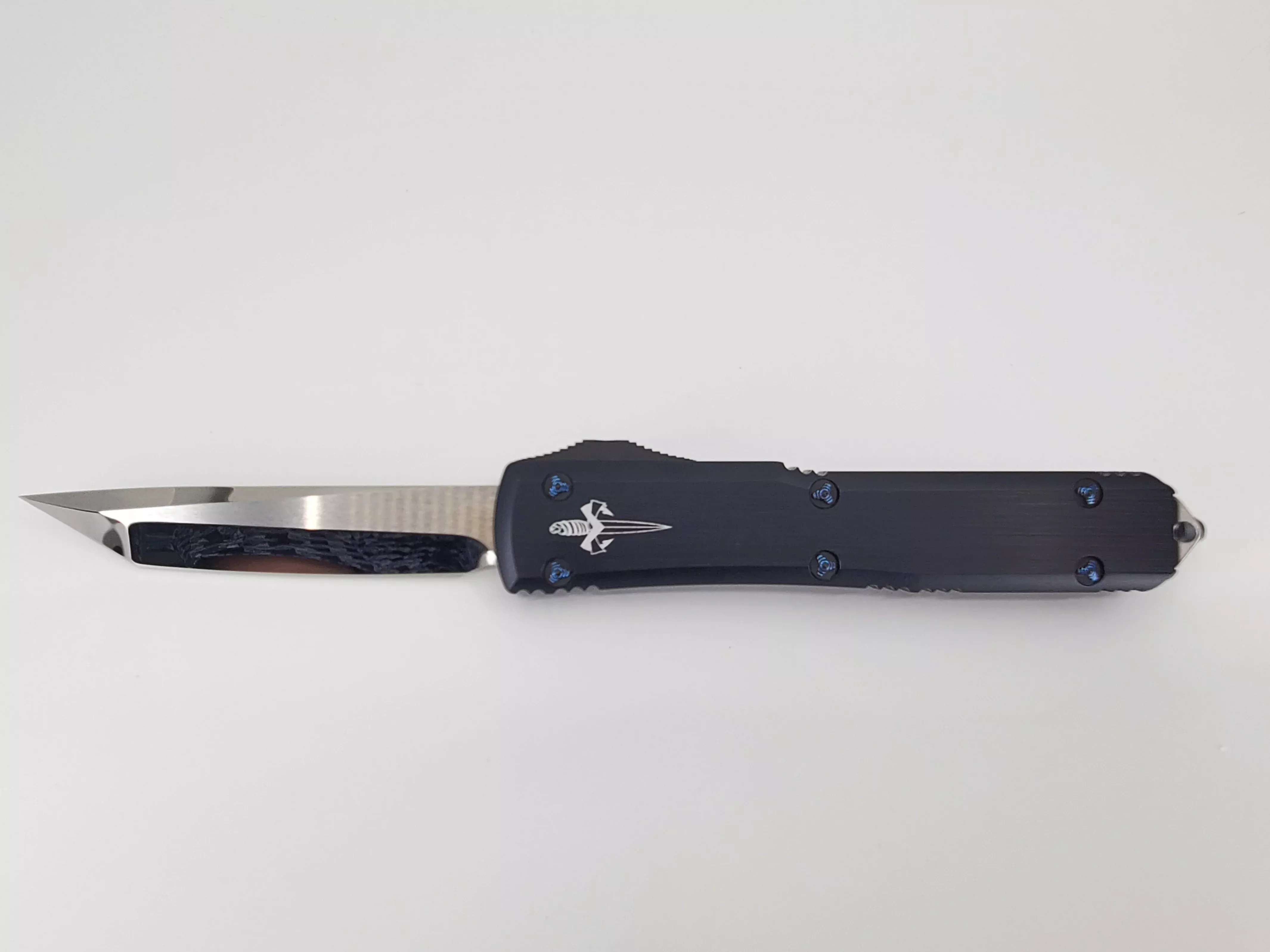 Microtech Marfione Ultratech Polished Blade Out the Front Knife S/N 005