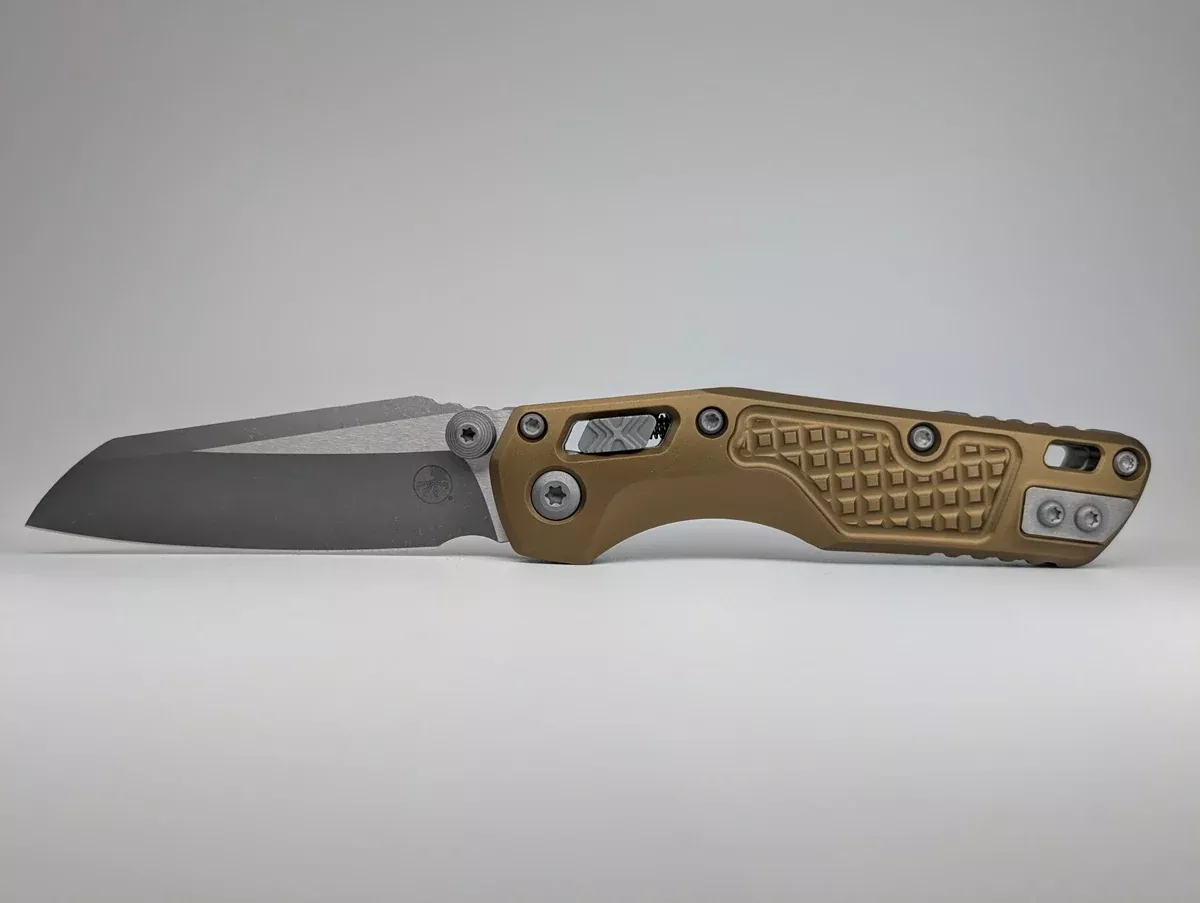 Microtech MSI Mini S/E Frag Tan Apocalyptic Folding Knife