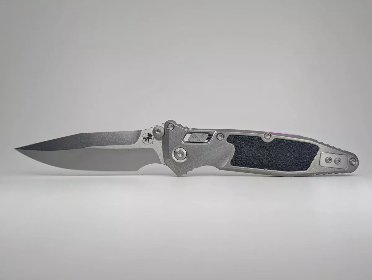 Microtech Socom RAM-LOK Spear Point Marfione Select Stonewash Folding Knife