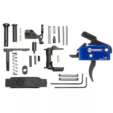 Midwest Industries MI-TRIGGER-KIT-C Enhanced Drop-In Trigger w/ Lower Parts Kit