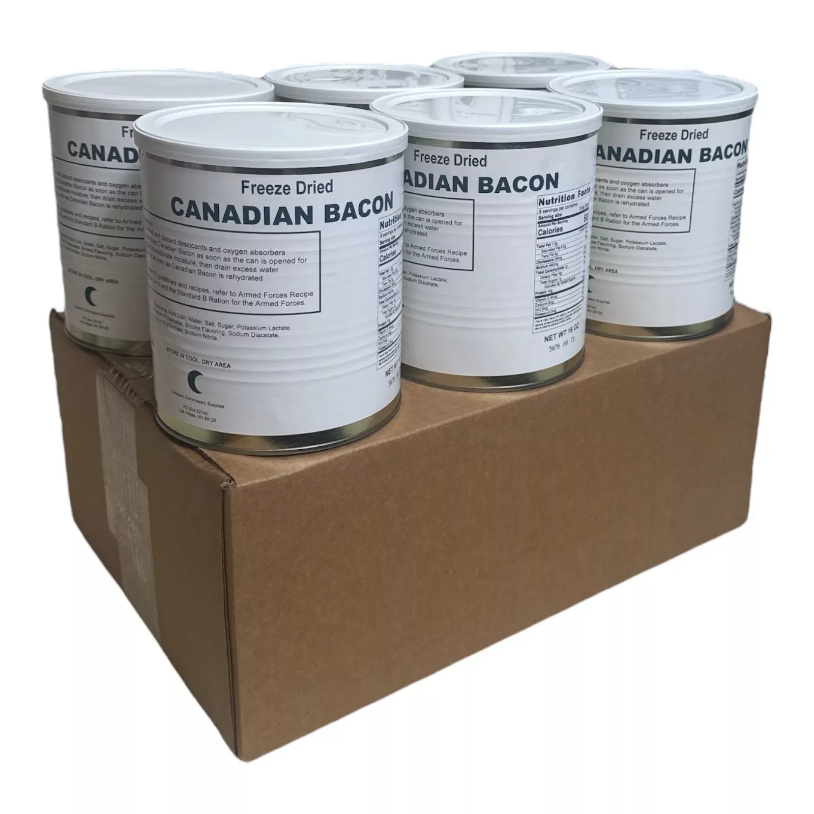Military Surplus Freeze Dried Canadian Bacon