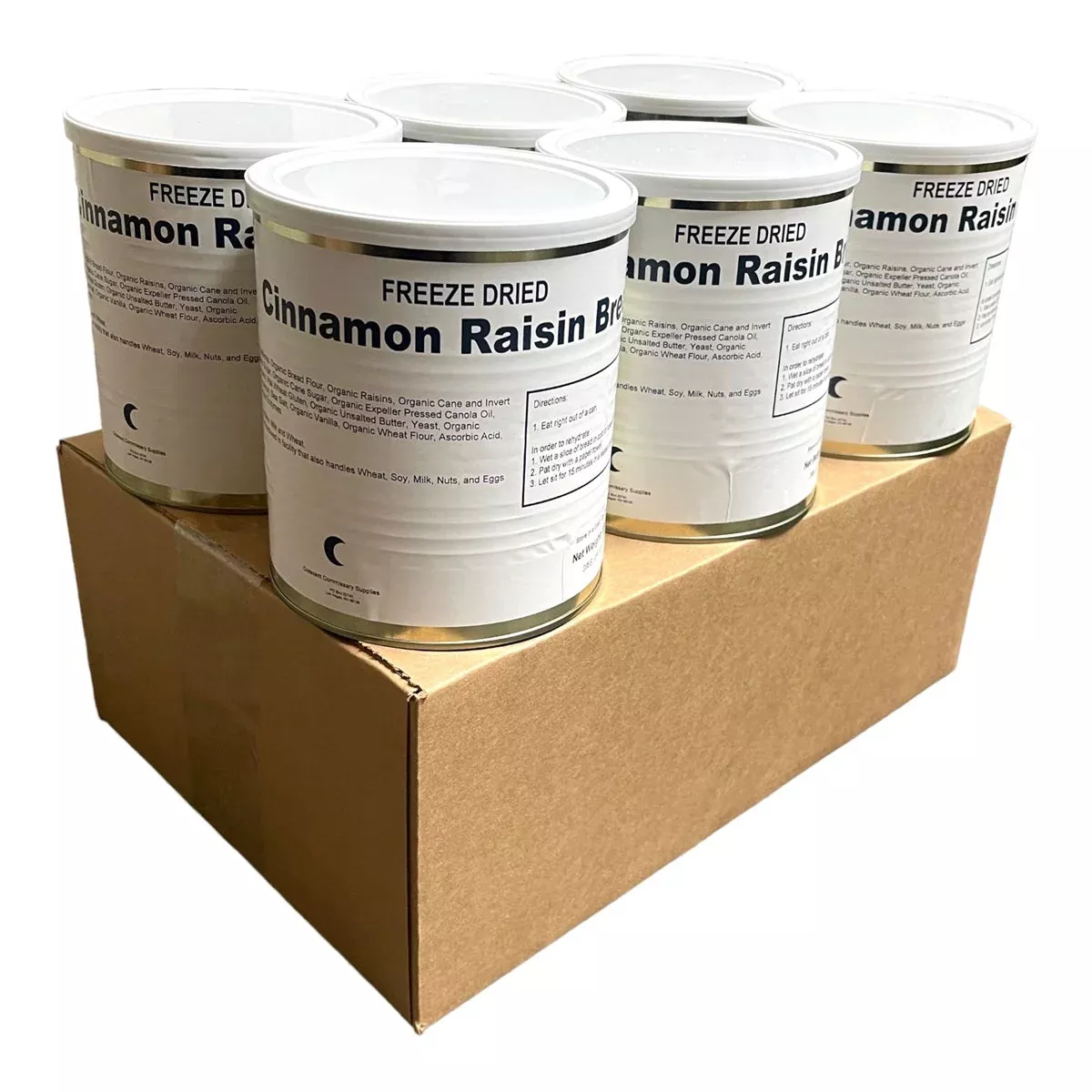 Military Surplus Freeze Dried Cinnamon Raisin Bread