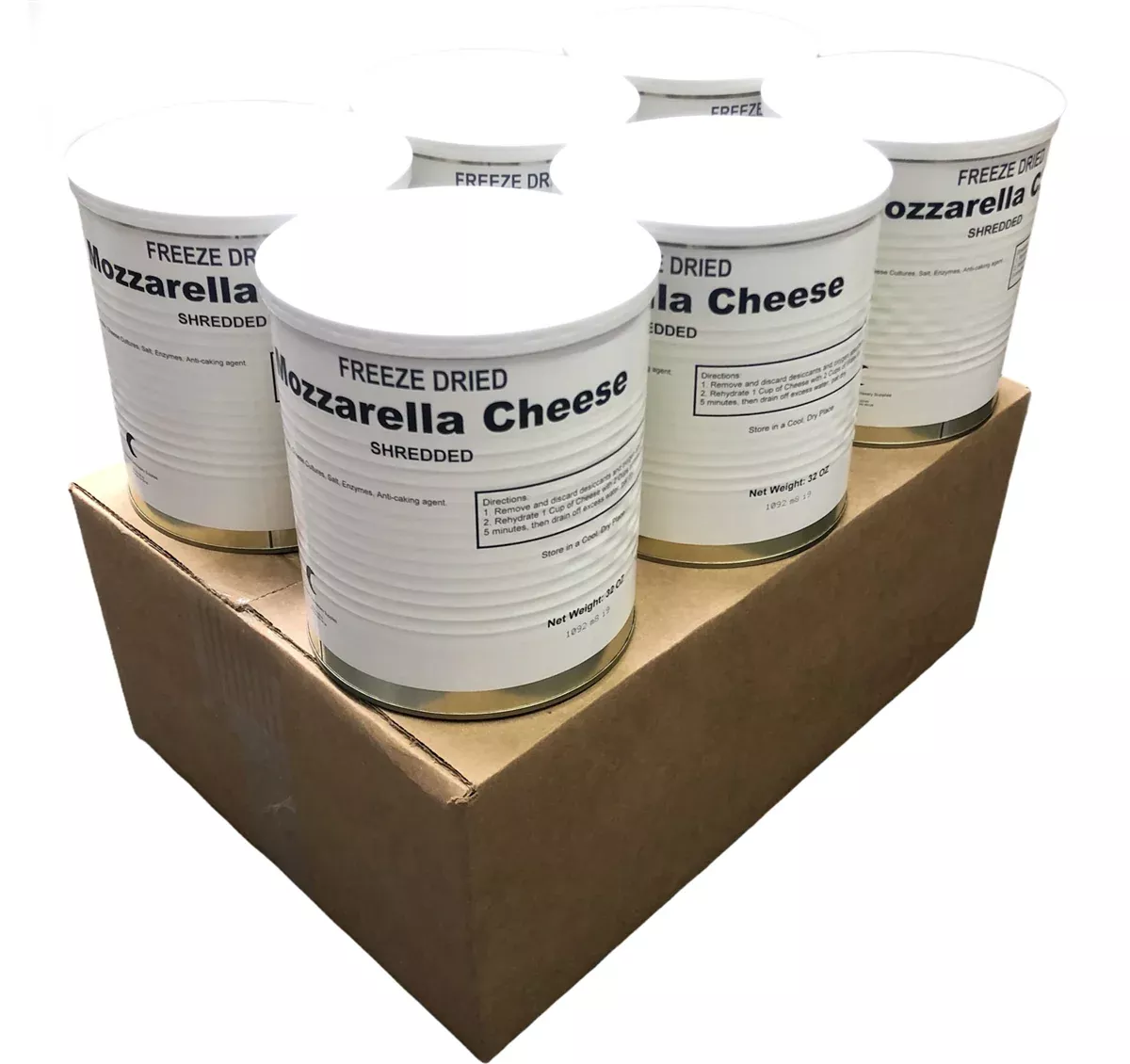 Military Surplus Freeze Dried Mozzarella Cheese