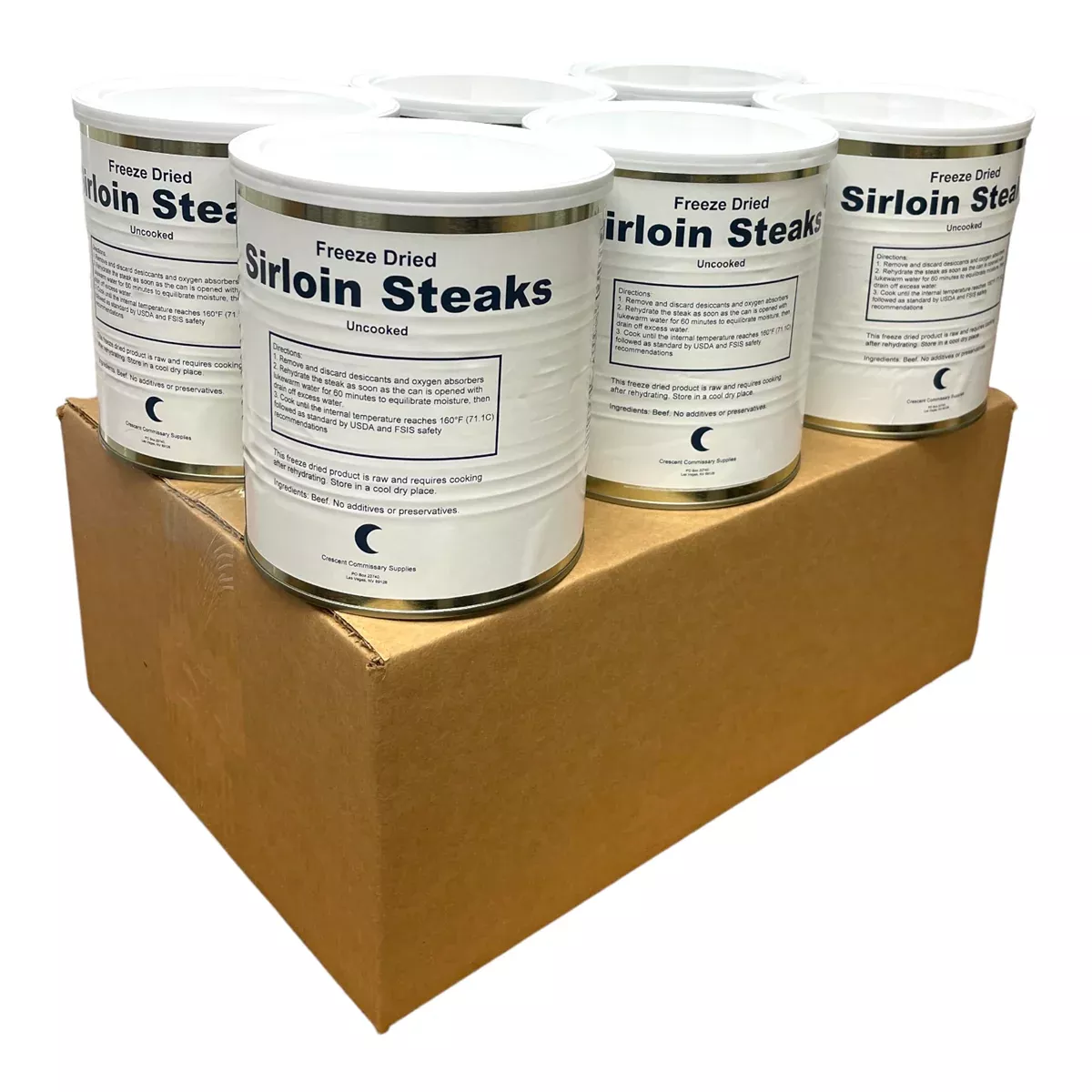 Military Surplus Freeze Dried Sirloin Steaks