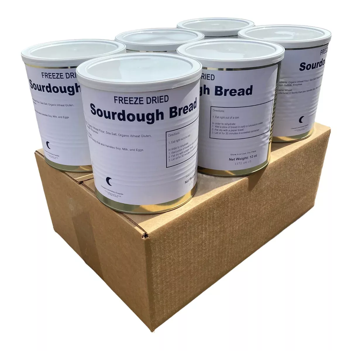 Military Surplus Freeze Dried Sourdough Bread