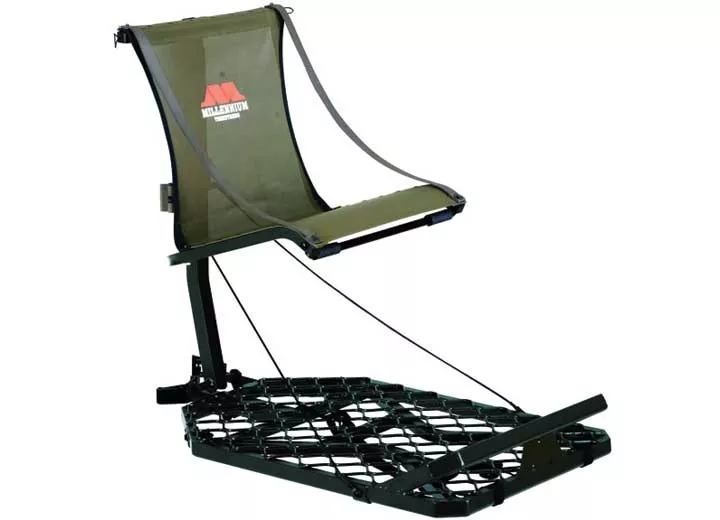 Millennium M150 Monster Hang On Tree Stand with Adjustable Seat Height• M-150-SL